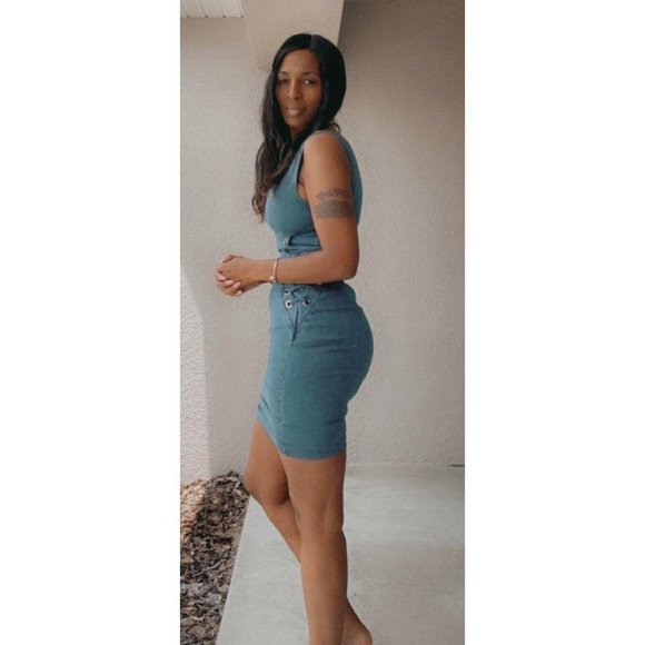 You Go Girl Dark Denim Dress - Picture 9 of 10